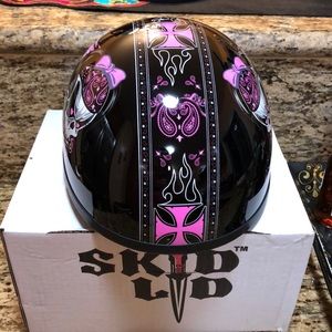 Skid Lid half helmet